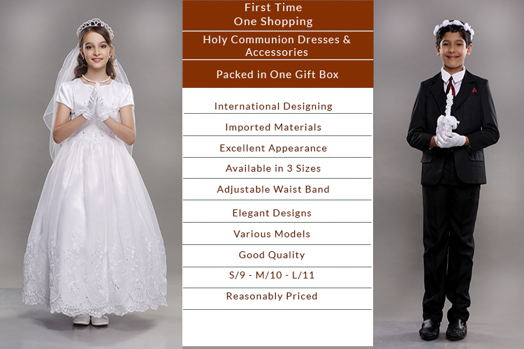 First Holy Communion Dresses for Girls & Boys - Joenross
